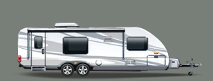 travel trailer icon